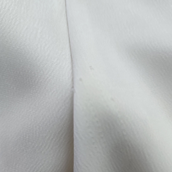 NWT Express X Rachel Zoe Wide Leg Satin Cream White Pant Size 6 - Picture 9 of 10